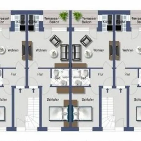 Haus Meeresbrise Wohn-nr- 7 Mit Balkon By Interhome Apartament *